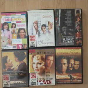 6 COMEDY DRAMAS DVDS